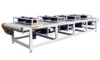 Double Spot UV Roller Coating Machine Line For Flat Board 60HZ 25M/Min