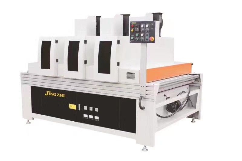 Lacquer UV Roller Coating Machine High Performance For SPC LVT WPC Floor