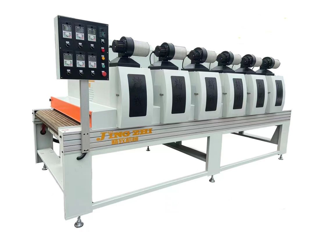 ODM Hot Melt UV Roller Coating Machine For Flat Surface Wood Floor