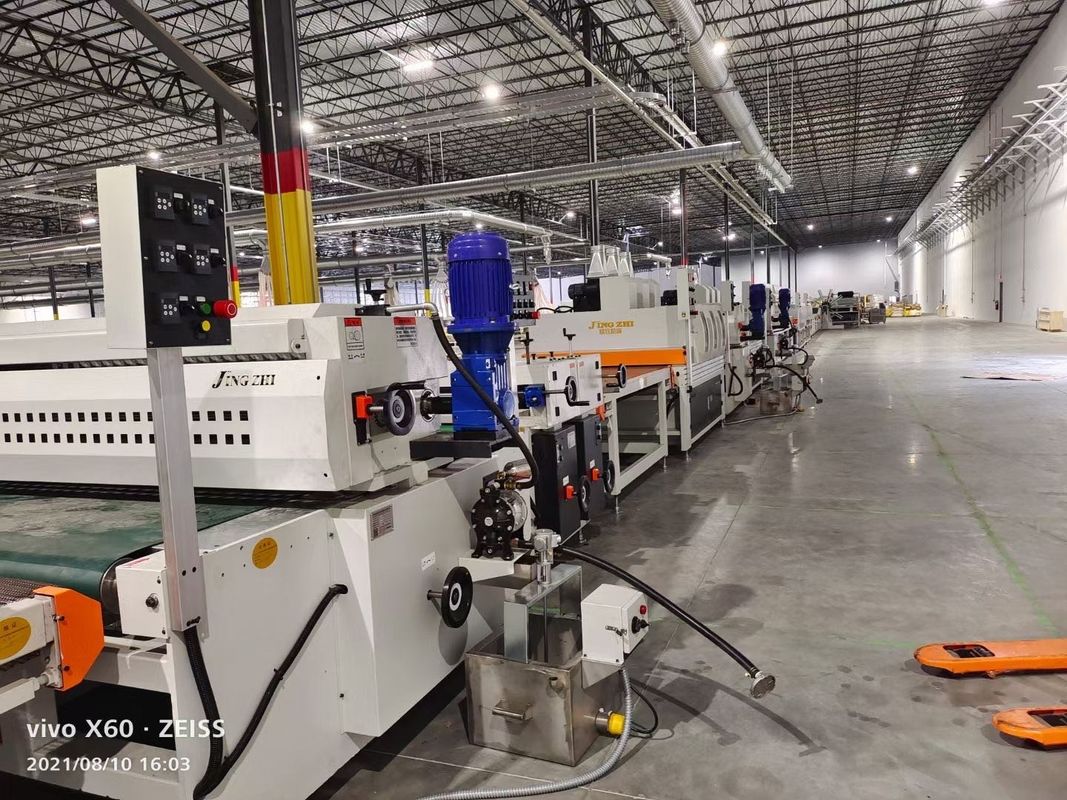 PLC Hot Melt Coater Laminator UV Coating Machine For Wood