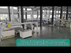 SPC Floor Grooving Machine Connection Line